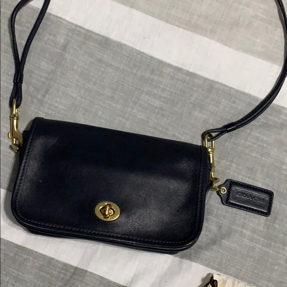 NAVY Coach legacy crossbody
